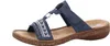 Rieker 628M6-14 Schuhe Damen Pantoletten Sandalen, Größe:41 Produktbild-Vorschau 85