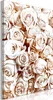 Italienischer Leinwand Leinwandbild - Rose Garden (1 Part) Produktbild-Vorschau 1