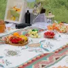 Outdoor-Picknickdecke Bohemian Style, 200x200cm Stranddecke Produktbild-Vorschau 8