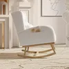 Fauteuil à Bascule Avec Accoudoirs Et Poches Latérales, Voir les images du produit 9