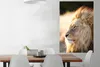 MuchoWow® Poster Profil- Löwe - Tiere 80x120 cm - Produktbild-Vorschau 2