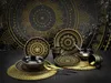 CreaTable, 23587, Mandala Black, 8-dielny jedálenský Náhľad obrázku produktu 6