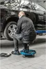 Högert Technik - Tabouret d'atelier à roulettes, réglable Voir les images du produit 2