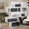 Úložný box Curver s vekom Style L 30L Metallic Silver Náhľad obrázku produktu 12