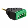 2X Klinken Stecker 2,5 mm Adapter > Terminal Block 4-Pin Produktbild-Vorschau 3