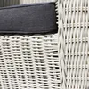 2er Lounge Sofa VITA rundes Polyrattan Eierschalenweiß Produktbild-Vorschau 6