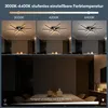 doporro LED Deckenleuchte 72W, 80 cm Deckenlampe für Produktbild-Vorschau 2