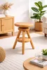 Hocker Massiv Schemel Stuhl Sitzmöbel Buche Drehhocker Produktbild-Vorschau 2