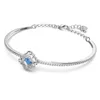 Swarovski Armband "Sparkling Dance" blau, Rhodiniert, Produktbild-Vorschau 3