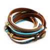 axy Echtlederarmband Lederarmband Wickelarmband Armband für Produktbild-Vorschau 2