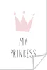 MuchoWow® Poster Zitate - Meine Prinzessin - Krone - Produktbild-Vorschau 1