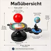 Sonnensystem Modell, Erde Mond Sonne Planetarium Set fš¹r Produktbild-Vorschau 2