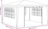vidaXL Tenda professionale per feste con pareti laterali Anteprima dell’immagine prodotto 13