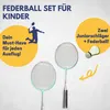 Best Sporting Federball Set Kinder I Starter Badminton Set Produktbild-Vorschau 2