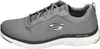 A side view of a single gray athletic shoe. Produktbild-Vorschau