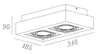 GTv - Deckenleuchte Loid,4663,AC220-240V, 50/60 Hz, IP Produktbild-Vorschau 2