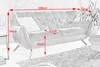 KAWOLA Sofa CHARME 2,5-Sitzer Cord smaragd Produktbild-Vorschau 5