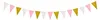 Oblique Unique Wimpel Girlande Banner 3m Wimpelkette Feier Produktbild-Vorschau 1