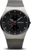 BERING Classic Herren Multifunktionsuhr silber/schwarz Produktbild-Vorschau 1