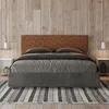 ITYHOME - Gepolstertes Bett mit Lattenrost 160x210 mit Produktbild-Vorschau 2