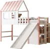 Letto per bambini Sweiko 90 x 200 cm Design a soppalco con Anteprima dell’immagine prodotto 5