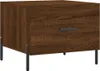 vidaXL Couchtisch Braun Eichen-Optik 50x50x40 cm Produktbild-Vorschau 1