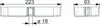 HANSA HANSABASICJET porte-savon, transparent, 44730100, Anteprima dell’immagine prodotto 2