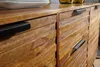 Designerski kredens NISHAN 160 x 40 x 88 cm z litego drewna Podgląd zdjęcia produktu 6