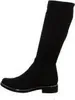 A black knee-high boot shown from the side. Náhľad obrázku produktu