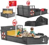 KIDIZ® Sandkasten Ahoi - Piratenschiff Boot Segelschiff aus Produktbild-Vorschau 1