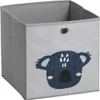 ZELLER Boîte de rangement pour enfants textile, gris, koala Voir les images du produit 1