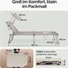CASARIA® Gartenliege Wetterfest Sonnenliege Klappbar mit Produktbild-Vorschau 7