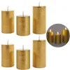 6er Set Led Kerzen 7,5cm ø Kerze flackernde Flamme mit Produktbild-Vorschau 1