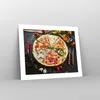 Poster - Poster ohne Rahmen - Pizza Käse Tomaten - 50x40 cm Produktbild-Vorschau 7
