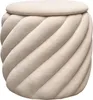 Polsterhocker NOEL mit Stauraum Beige Produktbild-Vorschau 2