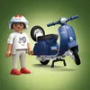 PLAYMOBIL 1969 Vespa 150 Sprint Veloce, niebieski Podgląd zdjęcia produktu 3