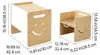 VEVOR Montessori-Tisch- & Stuhlset, Holz, Kindersitzgruppe Produktbild-Vorschau 8