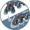 GLOBBER LEARNING SKATES 2in1 – Inline- und Quad-Skates Produktbild-Vorschau 4