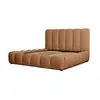 Polsterbett Doppelbett HEDA 160x200cm Komplettset in Stoff Produktbild-Vorschau 4