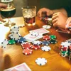 CCLIFE Pokerkoffer Pokerset 360 600 Poker Chips Jetons Produktbild-Vorschau 6