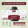 Rote Beete Kapseln 14.000 mg - 10:1 Extrakt mit natürlichen Produktbild-Vorschau 4