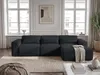 AX LIVING Wohnlandschaft mit Schlaffunktion Ruyam Ecksofa Produktbild-Vorschau 3