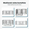 IvoQ Kojec dla szczeniąt – Kojec dla psów – 8 paneli – Podgląd zdjęcia produktu 5