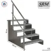 5 Stufen Standtreppe Modell 2 verzinkt Tritthöhe 18 cm, Produktbild-Vorschau 1