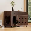 Szafka na kuwetę Sweiko (ruchoma kuweta) - szafka/domek dla Podgląd zdjęcia produktu 1