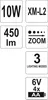 YATO Svítilna čelovka LED XM-L2 CREE 10W, 450 lm YT-08591 Náhled obrázku produktu 6