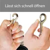 Führkette für Pferde  Eisenkette & Nylon Handgriff, Produktbild-Vorschau 7