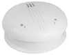 A white smoke detector is shown from a slightly elevated angle against a white background. Produktbild-Vorschau