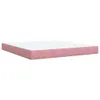 Boxspringbett mit Matratze Rosa 180x200 cm Samt Produktbild-Vorschau 11