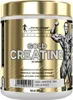 A gold colored tub of Kevin Levrone Gold Creatine. Produktbild-Vorschau